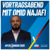 Vortragsabend mit Omid Najafi