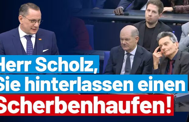 Tino Chrupalla rechnet mit 3 Jahren Ampel-Politik ab! – AfD-Fraktion im Bundestag