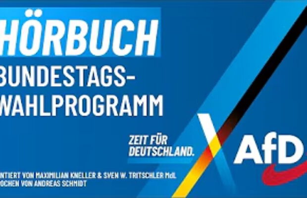 Das Wahlprogramm zur Bundestagswahl als Hörbuch