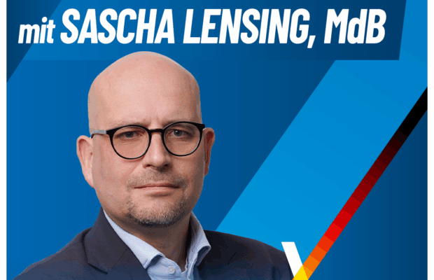 Vortragsabend mit Sascha Lensing, MdB