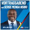 Vortragsabend mit Serge Menga Nsibu