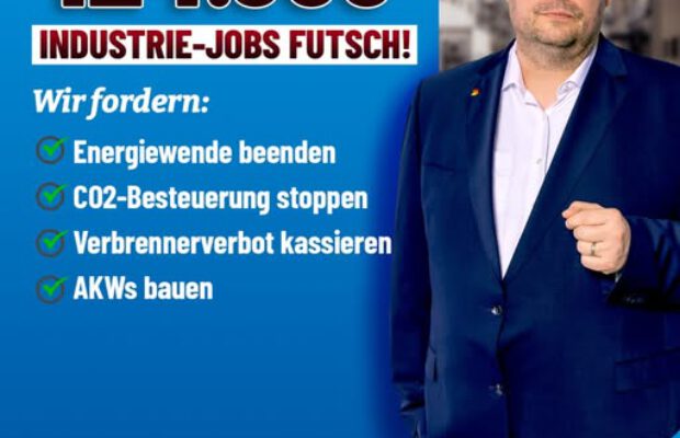 ++ 124.000 Industrie-Jobs weg – in nur einem Jahr! ++