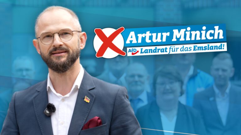 Infovideo über unseren AfD-Landrat für das Emsland Artur Minich veröffentlicht!